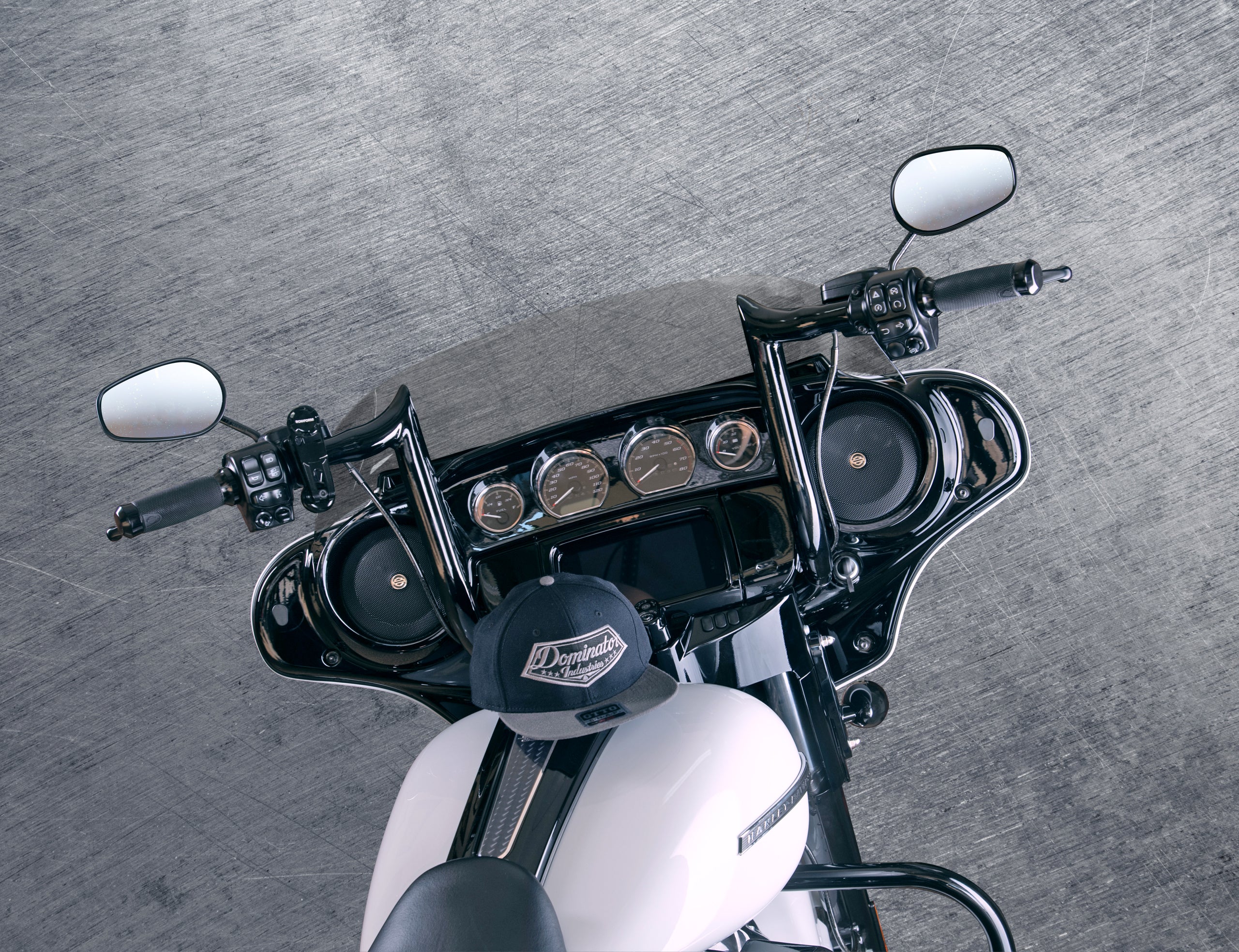 100% Plug In Ready Big Daddy 1 ½" Meathook Apes Fits 2016-2024 Electra Glide/Ultra (Gloss Black) - Image 3