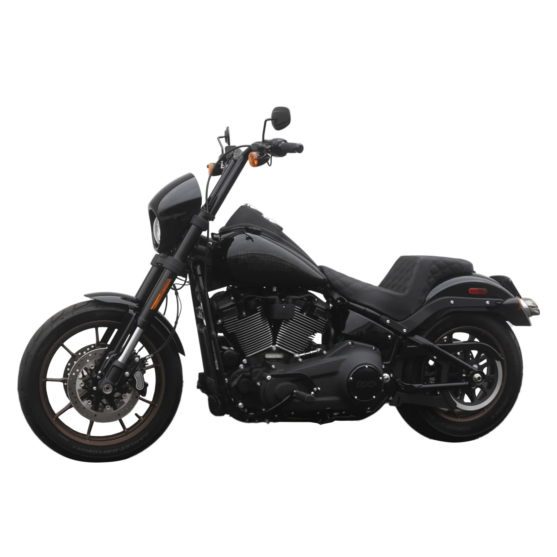 2020-2021 Low Rider S Complete All In One Evil-T Bar Kit (Gloss Black) - Image 13