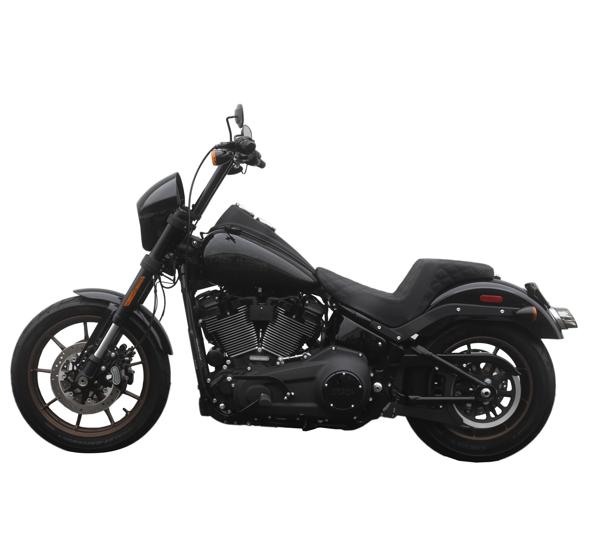 2020-2021 Low Rider S Complete All In One Evil-T Bar Kit (Gloss Black) - Image 14