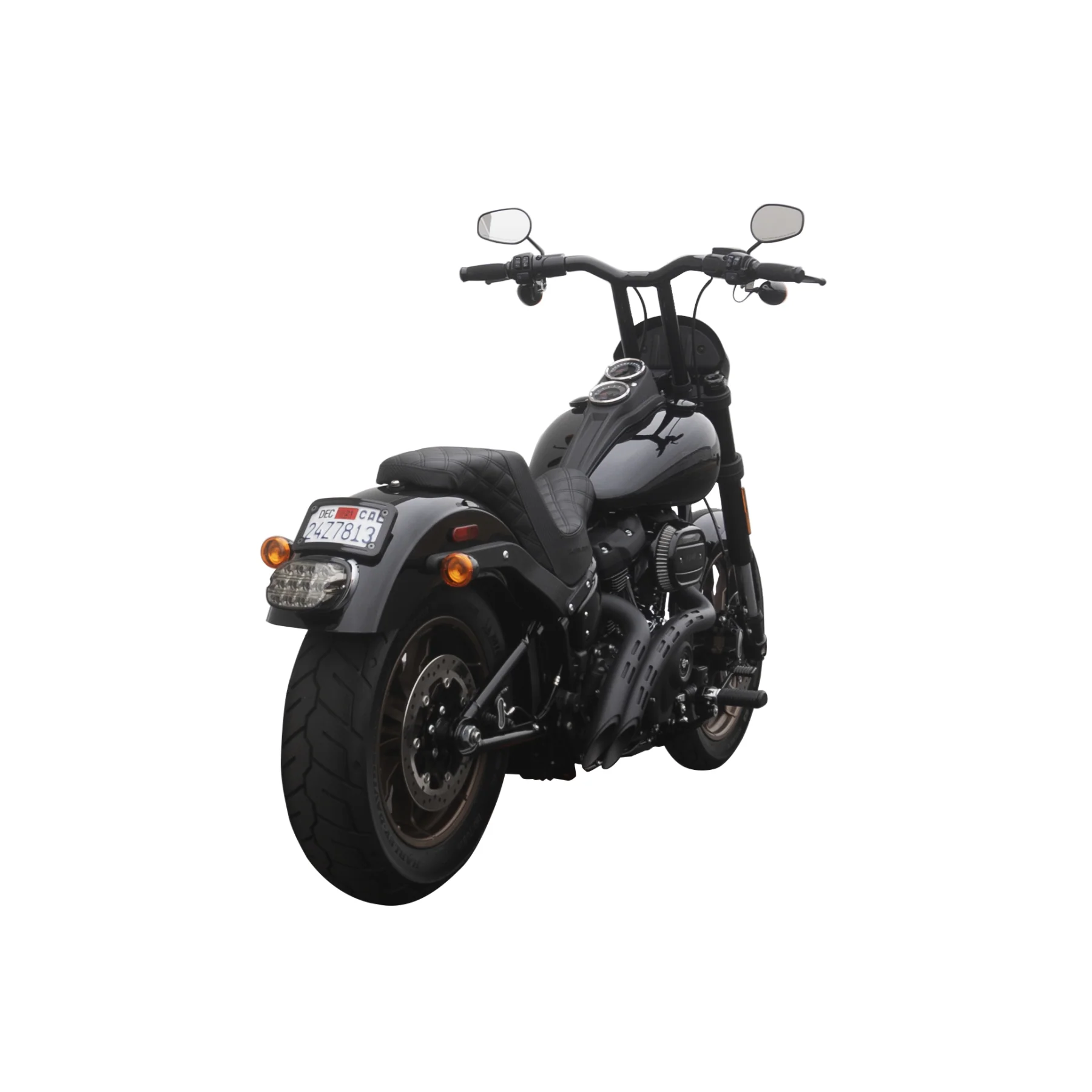 2020-2021 Low Rider S Complete All In One MX-T Bar Kit (Gloss Black) - Image 7