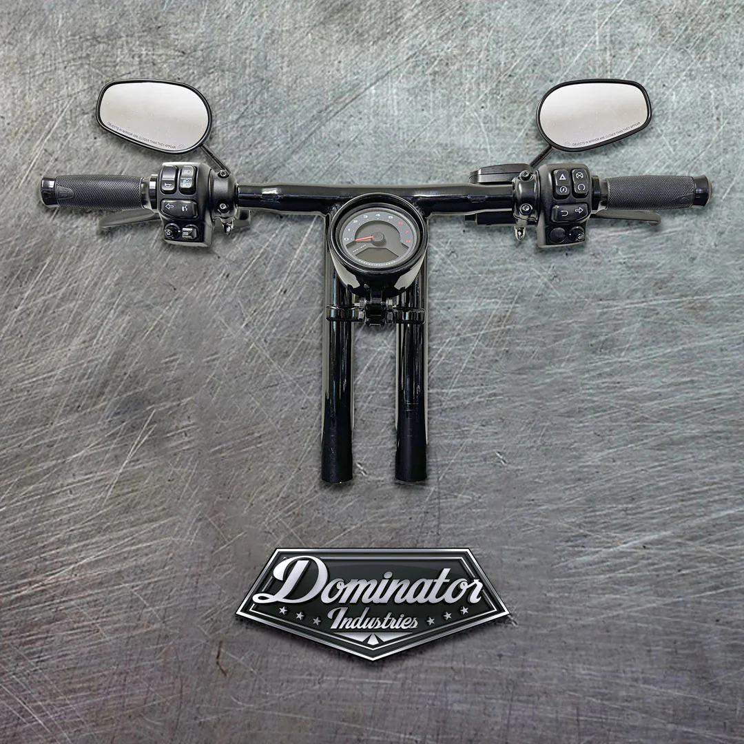 2022-2024 Low Rider S All In One Club Style T Bar Kit with Round Gauge Relocation Mount - Image 14