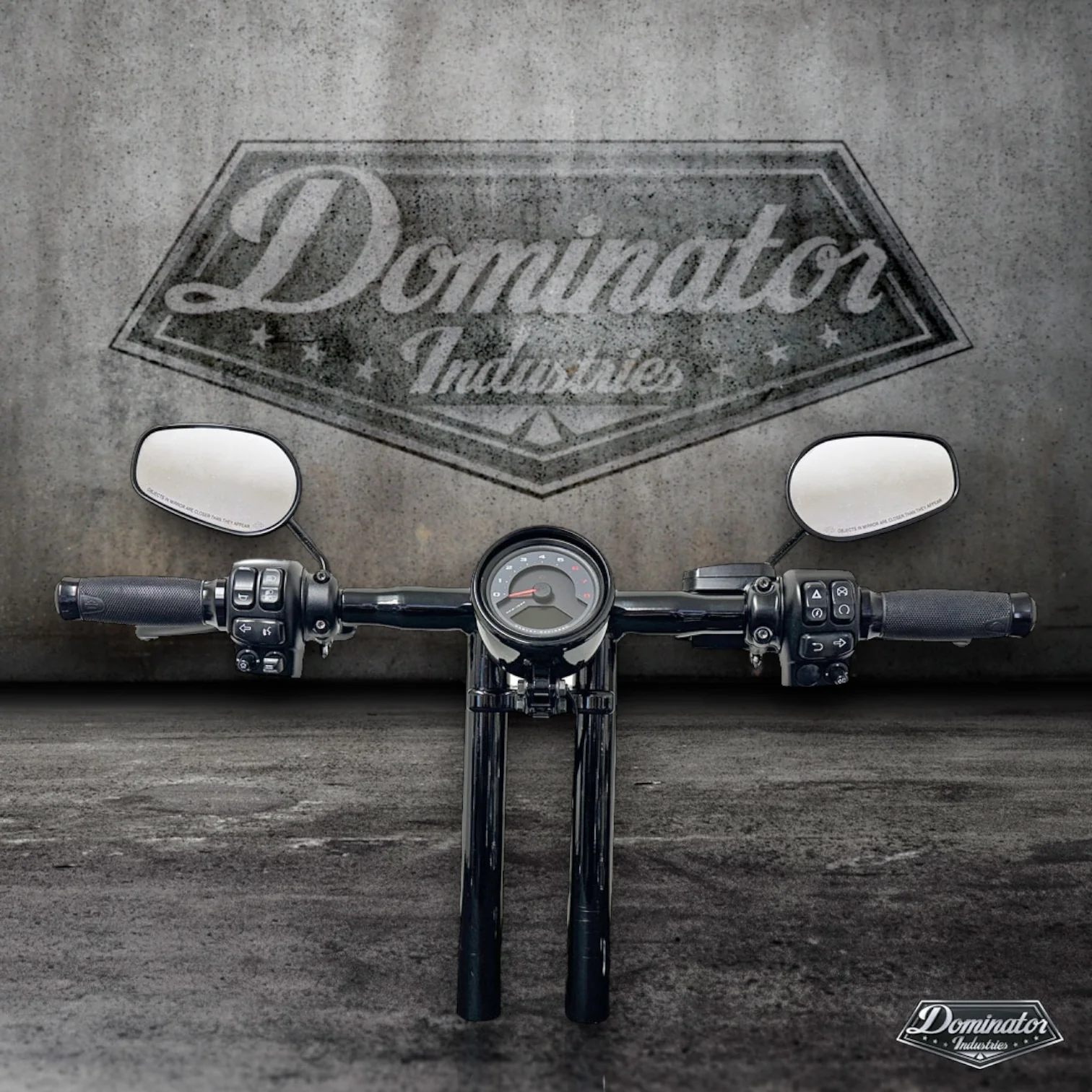 2022-2024 Low Rider S All In One Club Style T Bar Kit with Round Gauge Relocation Mount - Image 6