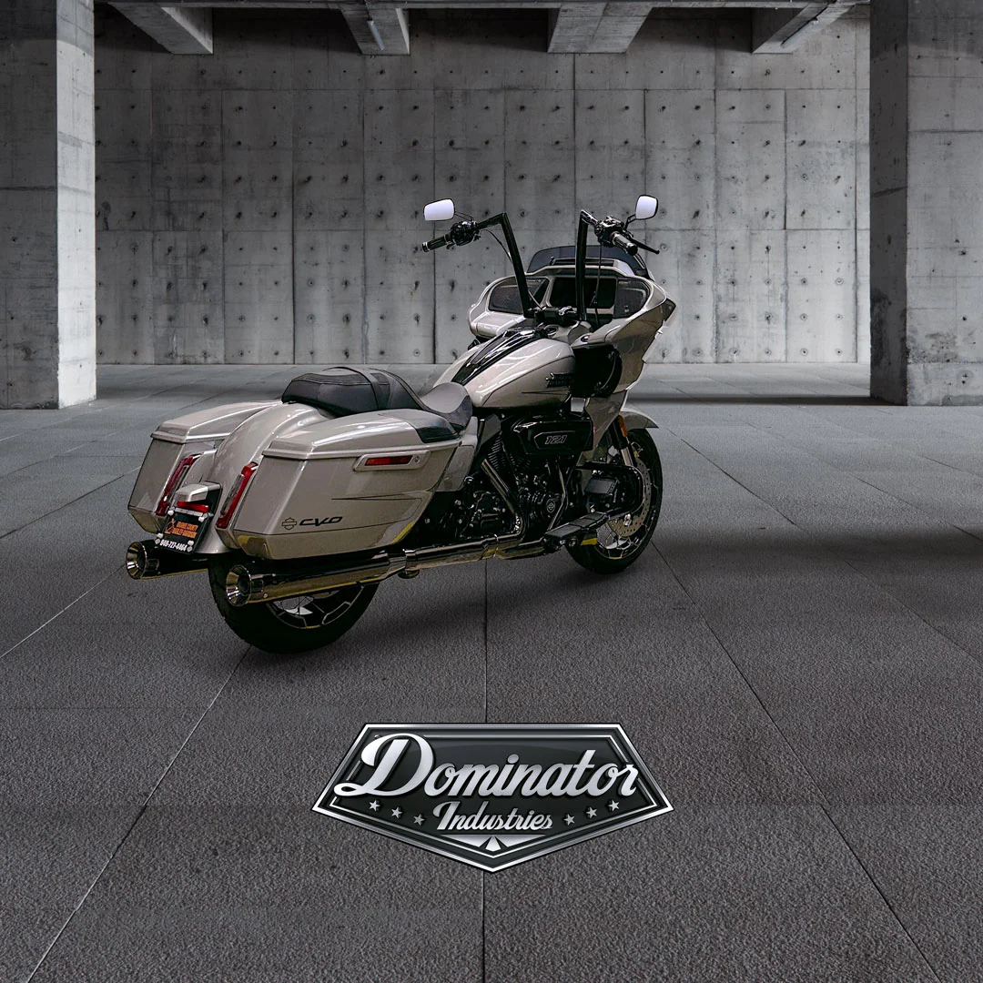 2024-2026 Road Glide Only BIG DADDY 1 ½" MITER APES (Classic Chrome) - Image 16