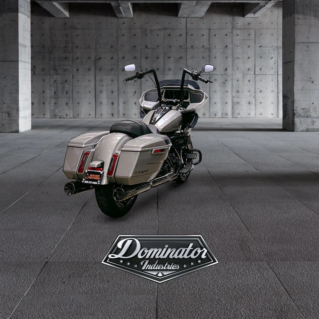 2024-2026 Road Glide Only BIG DADDY 1 ½" MITER APES (Classic Chrome) - Image 18