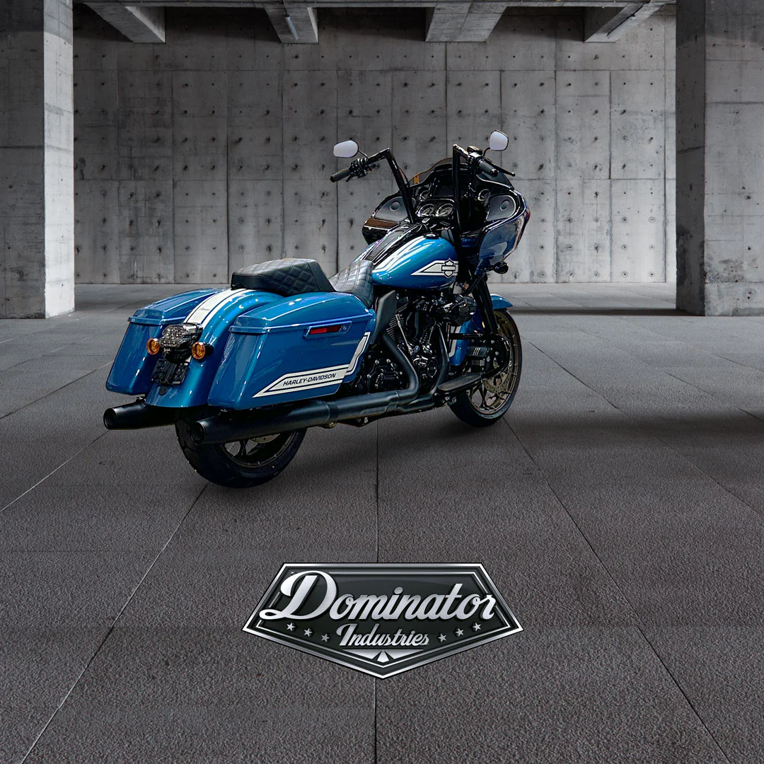 Big Daddy 1.5 Miter Ape Complete All-In-One Kit for 2015-2023 Road Glide (18” Gloss Black) - Image 13