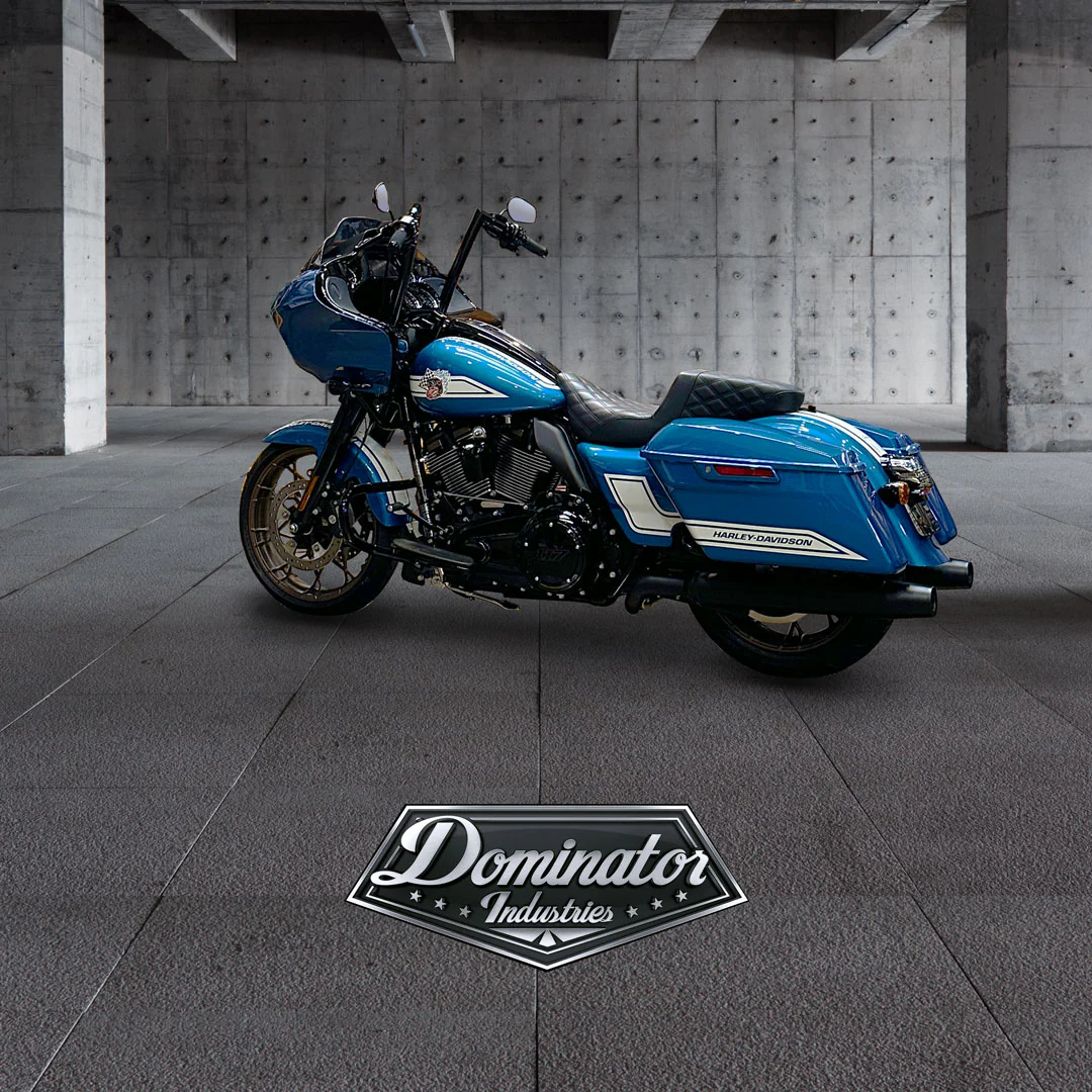 Big Daddy 1.5 Miter Ape Complete All-In-One Kit for 2015-2023 Road Glide (14” Gloss Black) - Image 23