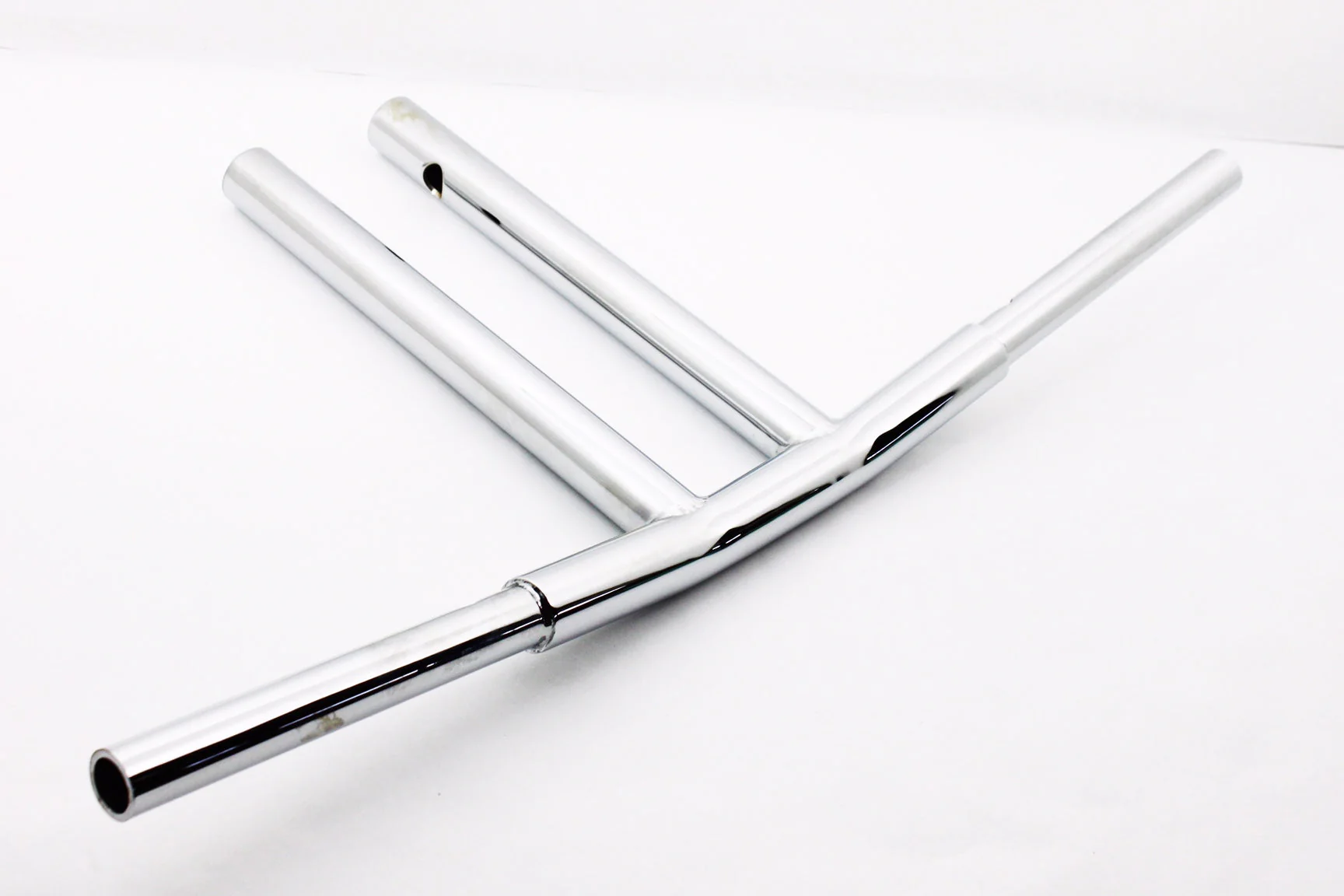 Club Style T-Bar, 1 1/4 Inch Diameter, 10 Inch Rise, Classic Chrome - Image 6