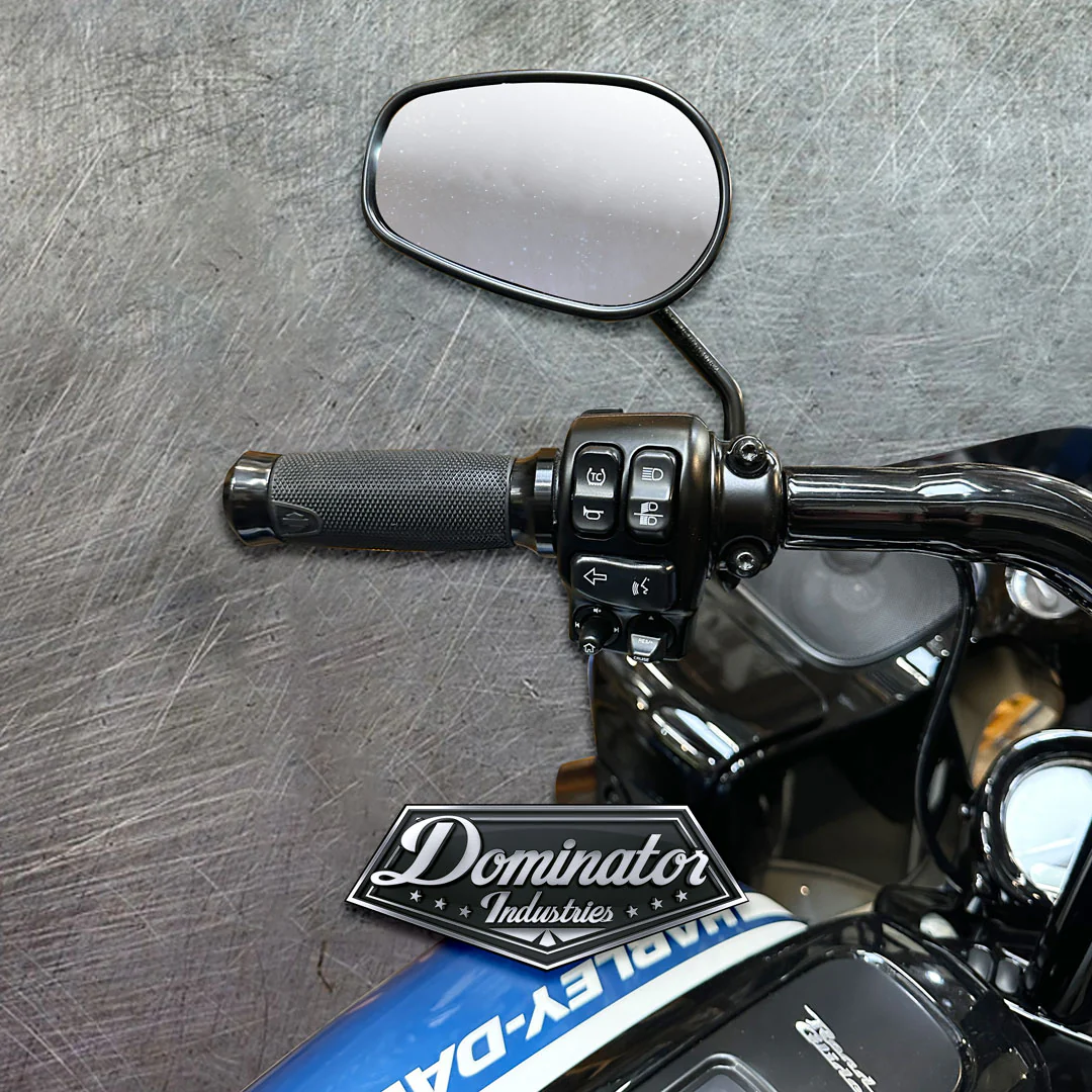 Pre-Wired 1.5" Diameter, Big Daddy MX T Bars for Road Glide 2015-2023 (Gloss Black) - Image 9