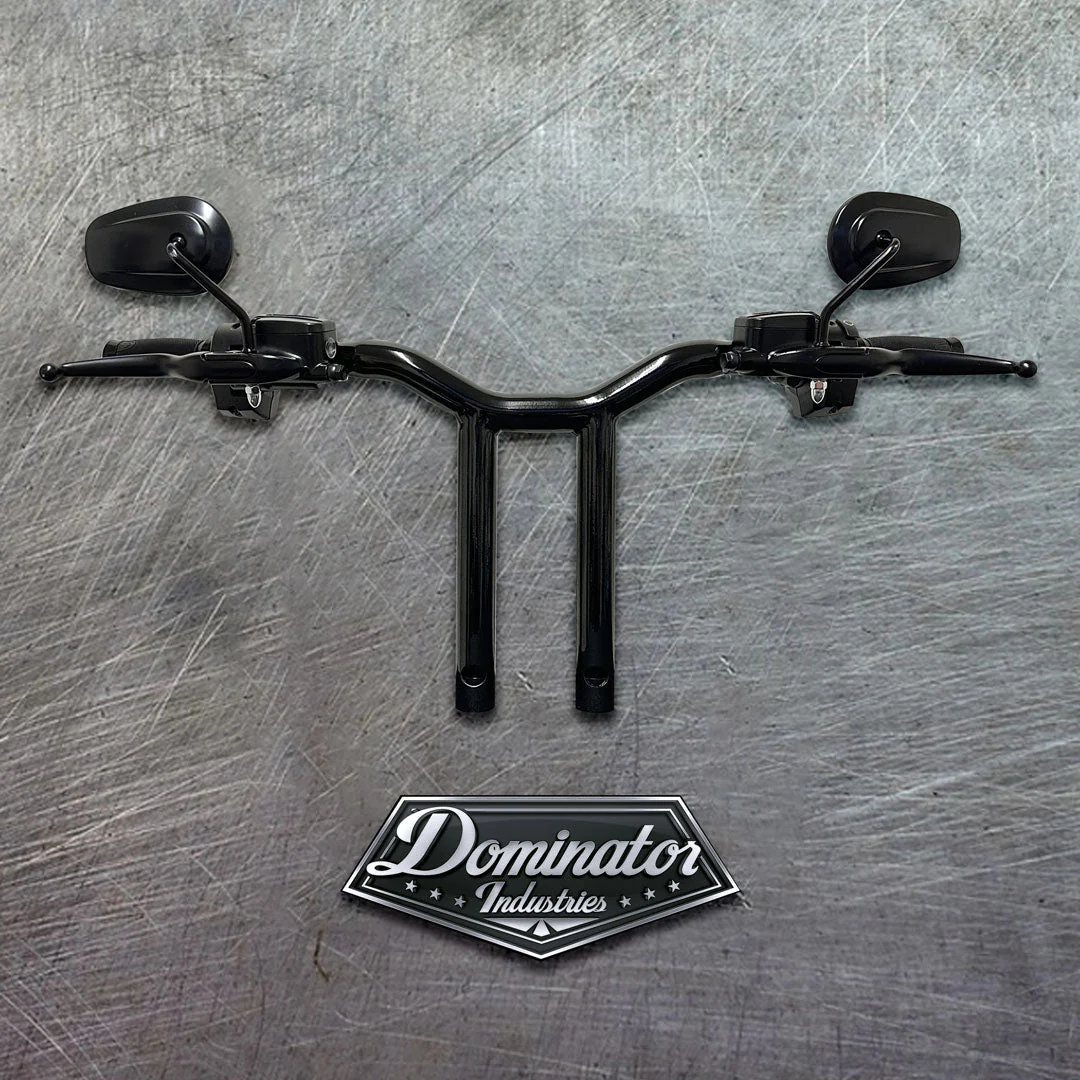 2024-2026 Road Glide Only BIG DADDY 1 ½" MX T Bars (Black & Classic Chrome) - Image 8